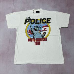 The Police N American tour Tシャツ　Lサイズ