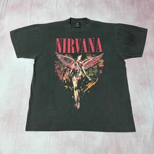 Nirvana ニルヴァーナ In Utero TシャツXL