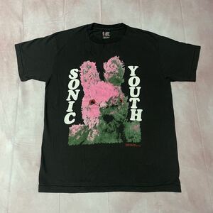 90s Sonic Youth ソニックユース Gracias black Tシャツ Lサイズ　