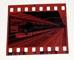 鉄道写真カラーネガ　485系ボンネット（元181系クハ180）　L特急「みどり」