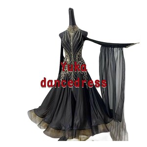 NEW 社交ダンスドレス・モダンドレス・スタンダードドレス オーダーメイド、最高品質modern-719