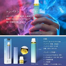 新品 Joyetech Wide Wick Kit ダークブルー ワイドウィック ポッド 電子タバコ　ジョイテック　スターターキット　_画像6