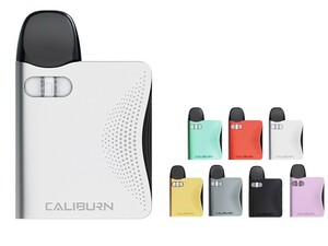 新品 Uwell Caliburn AK3 Pod シルバー カリバーン ユーウェル 電子タバコ Vape ポッド 小型 携帯