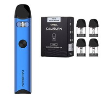 新品 Uwell Caliburn A3 Pod＋交換用ポッドカートリッジ4個入り カリバーン ユーウェル ポッド　電子タバコ　Vape　ベイプ_画像1