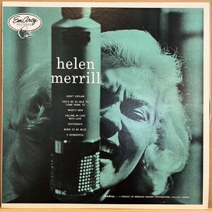 LP■JAZZ/Helen Merrill/Helen Merrill/EVER 1004/ヘレンメリル/MONO