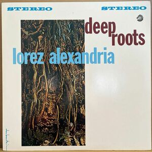 LP■JAZZ/Lorez Alexandria/Deep Roots/UPS 2218 B/美盤/ロレツ アレキサンドリア