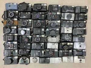 【大量45個以上】 富士フィルム キャノン コニカ 等 コンパクトカメラ 大量 まとめ ジャンク D58