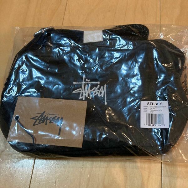 STUSSY CANVAS SIDE POUCH