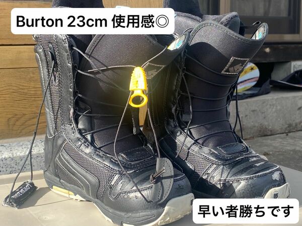 スノーボードブーツ BURTON 23cm バートン　レディース　黒　ブラック