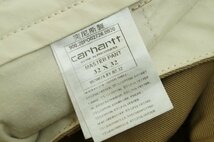 ◆Carhartt WIP / カーハート*MASTER PANT　チノパン　/ベージュ系　32　*古着のgplus広島 2402t2_画像7