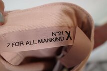 ★2022年 N°21 ヌメロヴェントゥーノ × 7 FOR ALL MANKINDコラボ *シフォントリムペンシルスカート/定価￥69.300*古着のgplus広島 2402r4_画像6