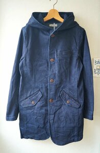 ★JAPAN BLUE JEANS　ジャパンブルージーンズ *デニムフードコート　　/インディゴブルーS*　古着のgplus広島 2402t3