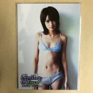 南明奈 2007 ボム トレカ アイドル グラビア カード 水着 ビキニ 下着 067 タレント トレーディングカード BOMB