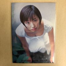眞鍋かをり 2000 トレカ アイドル グラビア カード m.k.33 タレント トレーディングカード_画像1