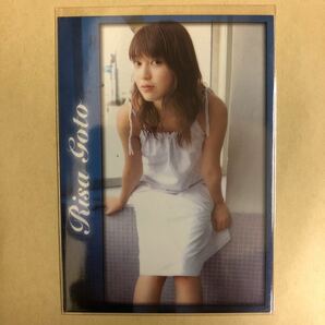 後藤理沙 2000 Terrors2 トレカ アイドル グラビア カード 100 タレント トレーディングカードの画像1