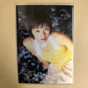 眞鍋かをり トレカ アイドル グラビア カード m.k.13 タレント トレーディングカード