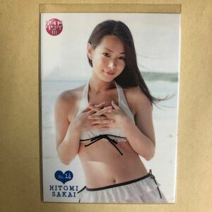 アイドリング!!! 酒井瞳 2012 BBM トレカ アイドル グラビア カード 水着 ビキニ 26 タレント トレーディングカード