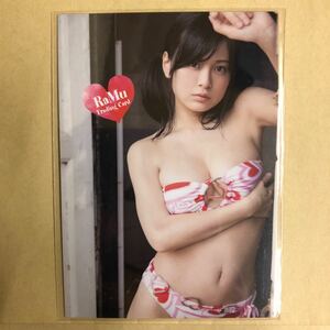 RaMu 2019 trading card idol gravure card swimsuit bikini 012 star First trading card 