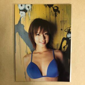 安田美沙子 2006 sabra トレカ アイドル グラビア 水着 ビキニ カード Y-34 タレント トレーディングカード