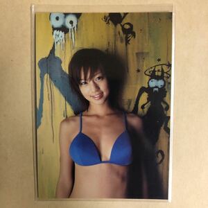 安田美沙子 2006 sabra トレカ アイドル グラビア 水着 ビキニ カード Y-35 タレント トレーディングカード