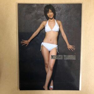 安田美沙子 2005 IMAGIO トレカ アイドル グラビア カード 水着 ビキニ Re-008 タレント トレーディングカード