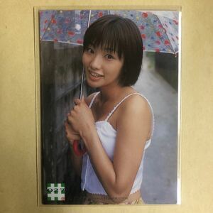 眞鍋かをり トレカ アイドル グラビア カード 緑027 タレント トレーディングカード