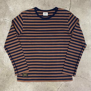 15ss WTAPS VASQUE LS S BROWN ダブルタップス ボーダー ロンT ブラウン