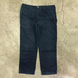 15aw visvim HIGH-WATER CHINO NAVY