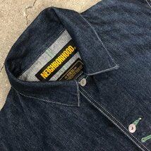 美品 19ss NEIGHBORHOOD COVERALL / C-JKT S インディゴ カバーオール ジャケット ネイバーフッド_画像3