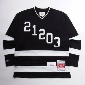 未使用品 Supreme Wtaps Mitchell & Ness Hockey Jersey Black S シュプリーム ダブルタップス ミッチェル&ネス ホッケージャージ