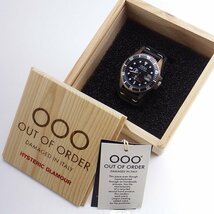 OUT OF ORDER × HYSTERIC GLAMOUR Divers アウトオブオーダー ヒステリックグラマー ダイバーズウォッチ クォーツ 腕時計_画像1