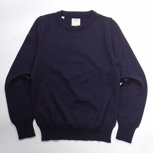 美品 15ss visvim CREW NECK SWEATER NAVY 2