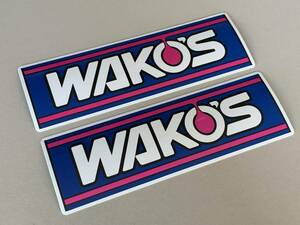 2枚セット ワコーズ ステッカー WAKO'S エンジンオイル