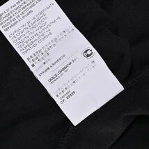 美品 DOLCE&GABBANA ヘンリーネック Tシャツ 46 ブラック ドルチェアンドガッバーナ KL4BKAHL10_画像8