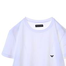 EMPORIO ARMANI GAプリント クルーネック Tシャツ 48 ホワイト エンポリオアルマーニ KL4BUCHU22_画像3