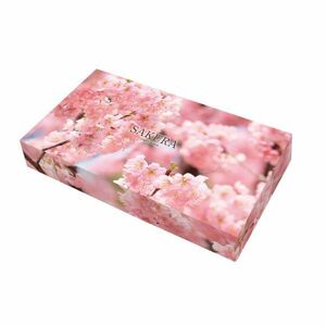 販促用箱ティッシュ 桜 40W 100個 贈答用 粗品 景品