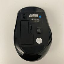 サンワサプライ　Bluetoothマウス　KS-MS05BK　Bluetooth 5.0 ブルーLEDマウス_画像3