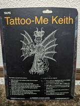 2000年　サイラスSILAS　フィギュア　Tattoo-Me Keith(付属品タトゥーステッカー付)_画像4