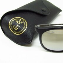 ★着物10★ 1円 Ray-Ban レイバン エリカ サングラス 黒 RB4171-F 601/5A 57□18 145 3N ブランド品 [同梱可] ☆☆_画像2