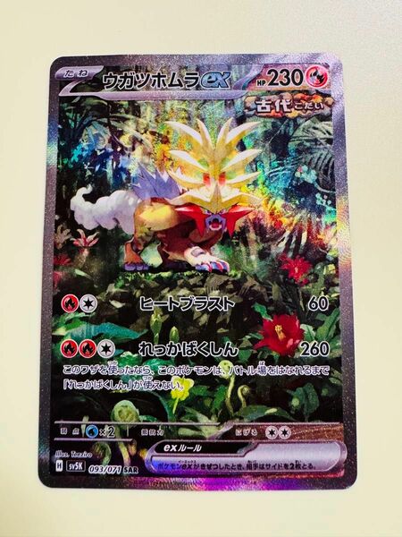 ポケモンカード ウガツホムラex SAR ワイルドフォース