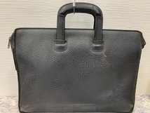 ☆1000円スタート☆ LOEWE ロエベ アナグラム レザー ビジネスバッグ ブリーフケース 書類かばん ハンドバッグ メンズ　◆898989_画像3