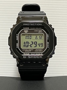 CASIO G-SHOCK GMW-B5000G-1JF Bluetooth ソーラー電波腕時計 ブラック