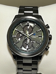 CASIO OCEANUS Classic Line OCW-T4000BA-1A3JF　Bluetooth ソーラー電波腕時計　オシアナス　グリーン　チタン