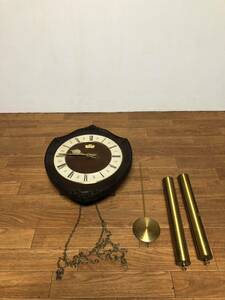 ドイツ製　ユンハンス　分銅式/重錘式 掛時計　アンティーク 