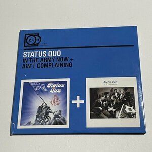 2枚組CD ステイタス・クォー Status Quo『In The Army Now + Ain't Complaining』 2 For 1 2010年発売リマスター