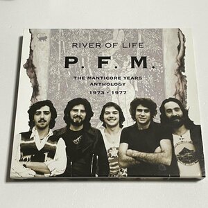 2CD P. F. M.『River Of Life - The Manticore Years Anthology 1973-1977』(Esoteric Recordings MANTCD 21004) 2010年発売 リマスター