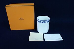 ★021646 エルメス HERMES Chaine d'ancre シェーヌダンクル マグカップ 箱付 ★