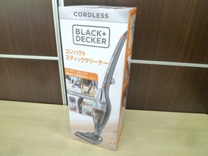 新品 未開封 ブラック＆デッカー コンパクトスティッククリーナー SVB420J 掃除機 苫小牧西店