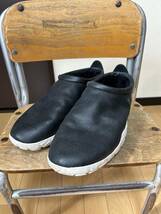 NIKE AIR MOC BOMBER　PREMIUM NIKE ナイキ エーシージー モック 29cm 11 AIR MOC エアーモック スニーカー スリッポン　レザーブラック_画像4