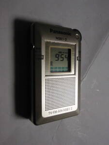 パナソニック　 FM/AM/NSB 　ポケットラジオ　 RF-NT800R 綺麗で動作品ですが訳あり